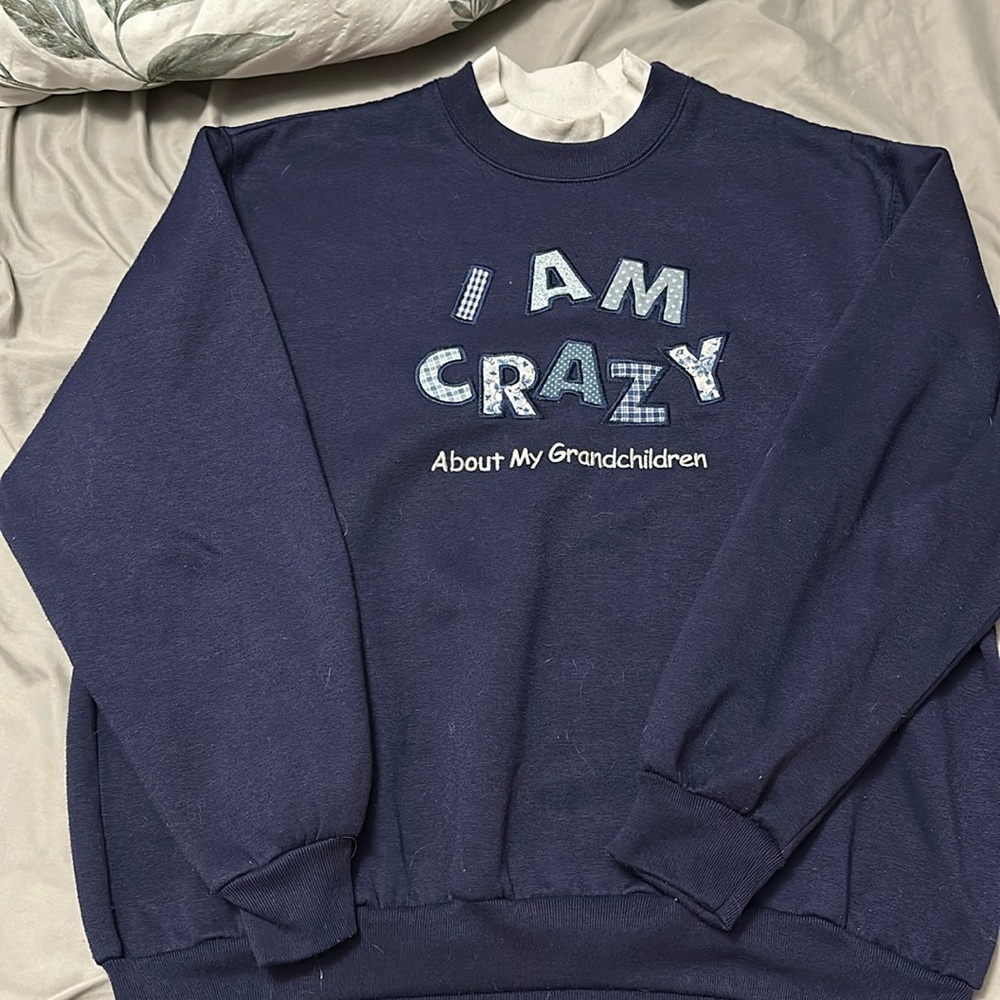 Thrifted graphic crewneck